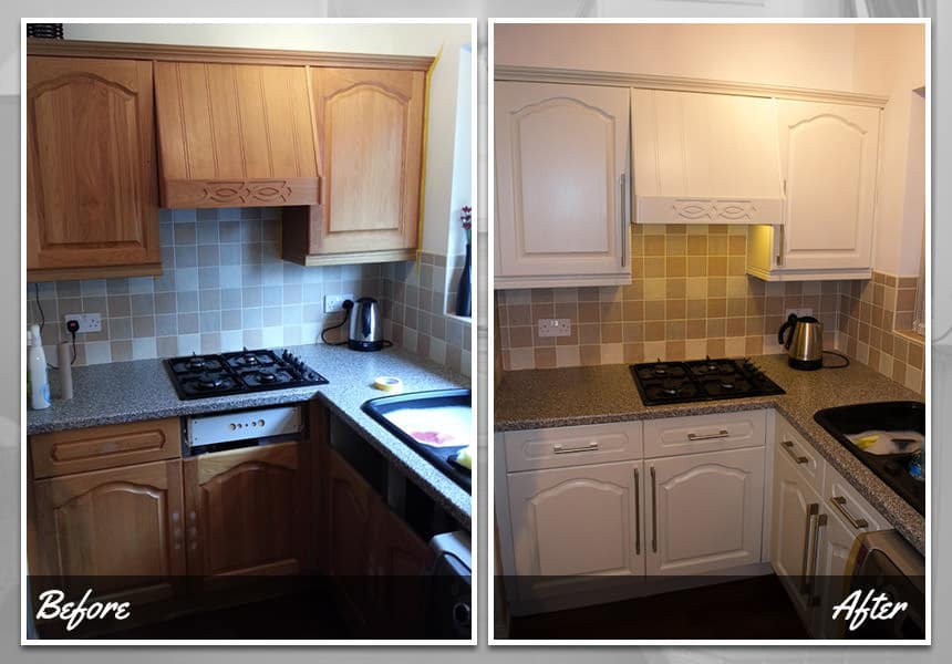 Repaint Your Kitchen Cupboards, How Much To Repaint Kitchen Cabinets Uk