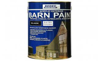 How To Paint A Wooden Barn