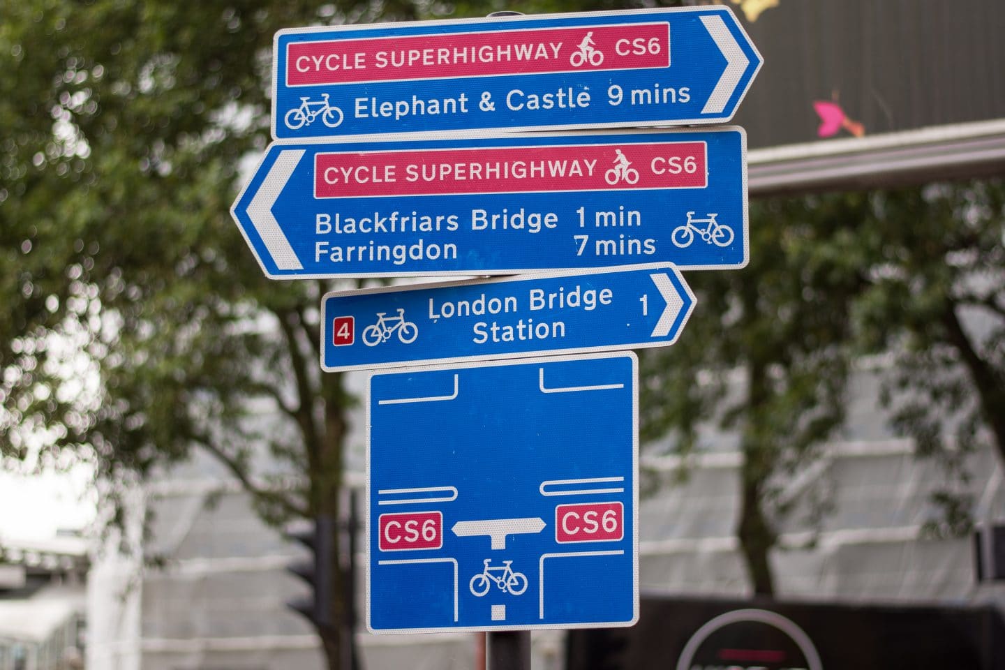 Thermoplastic Markings London Cycle Superhighways Promain
