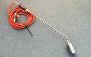 tHERMOPLASTIC GAS TORCH