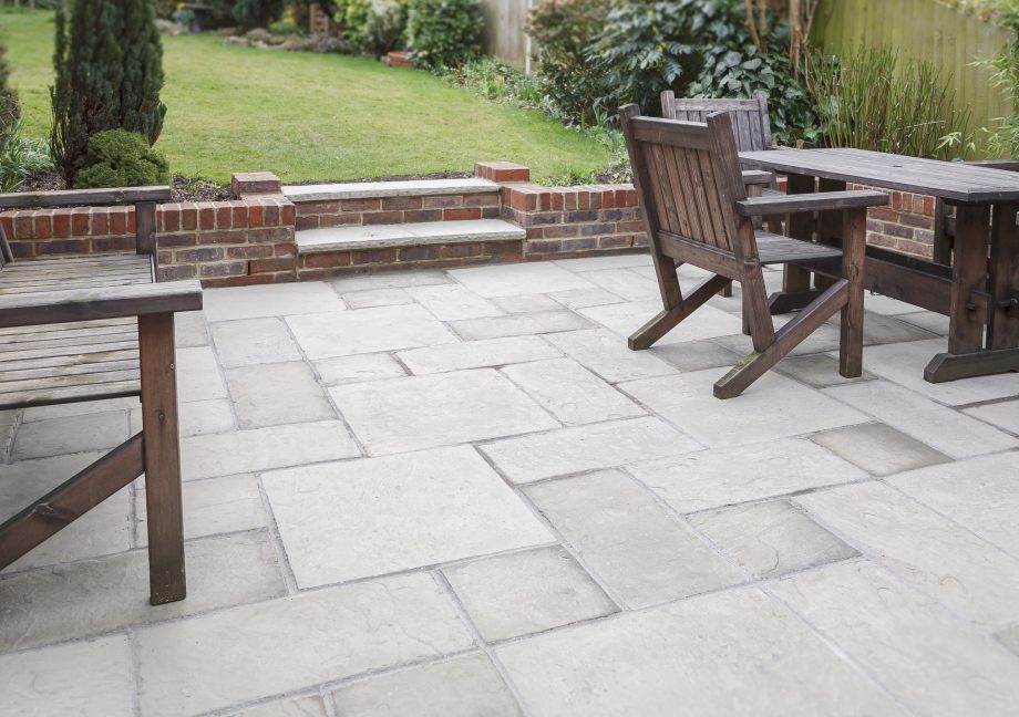 Can You Paint Patio Slabs Blog From Promain Co Uk - How To Remove Rust Stains From Sandstone Patio Doors
