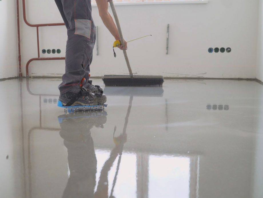 Laying Floor Screed