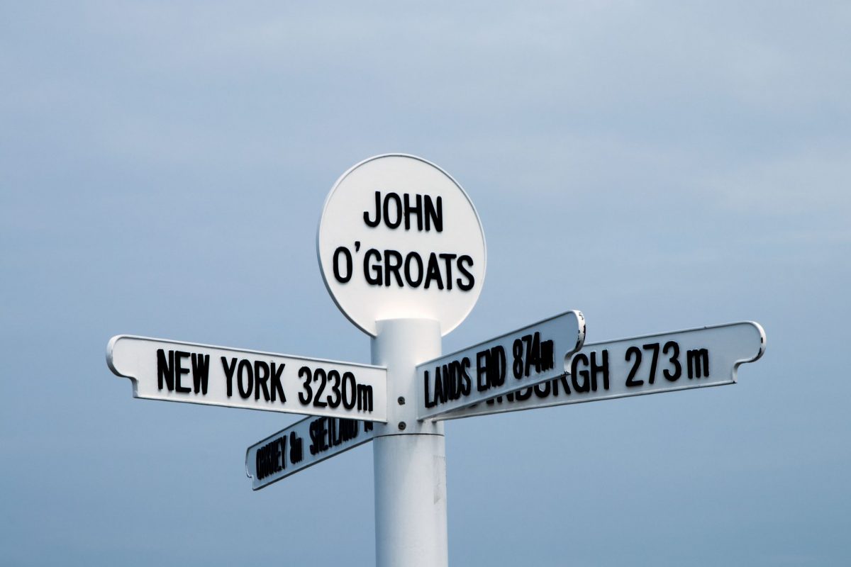 John O'Groats Start Line