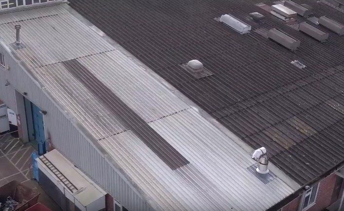 Using a Roof Drone to Identify Roof Problems