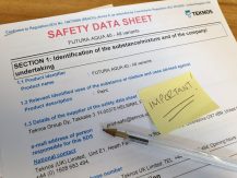 Paint Safety Data Sheets
