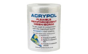 Acrypol Scrim for Roofs and Gutters, 150mm x 20m