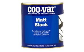Coo-Var Water Based Matt Black