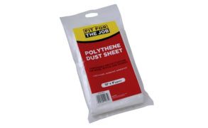RODO Polythene Dust Sheet FDPY001, 12ft x 9ft