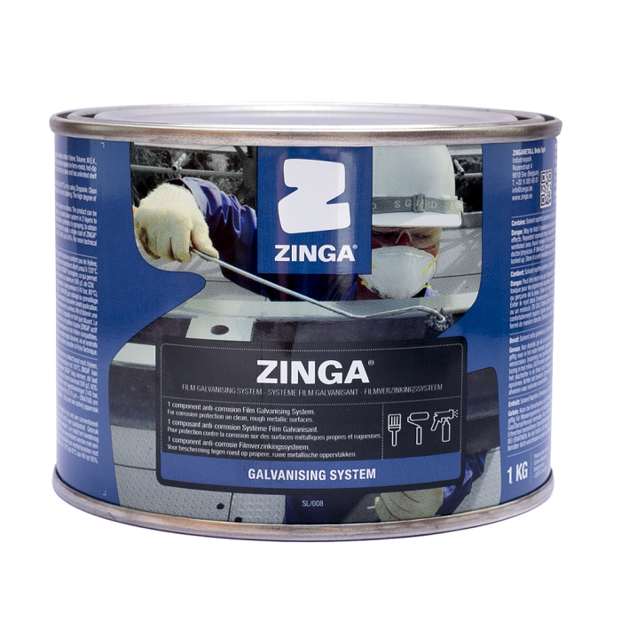 Zinga 96% Zinc Cathodic Protection Galvanizing Paint
