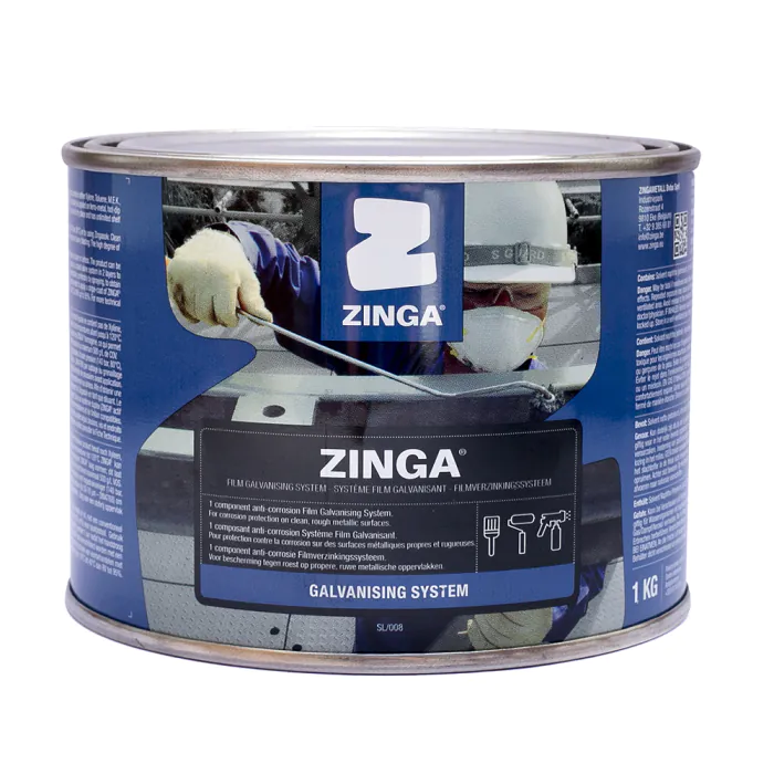 Zinga 96% Zinc Cathodic Protection Galvanizing Paint