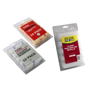 RODO ProDec Mini Paint Rollers - 4 Inch