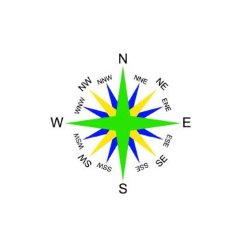 Centrecoat Thermoplastic 16 Point Compass 