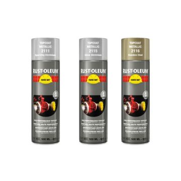 Rust-Oleum Hard Hat Metallic Topcoats 2111 2115 2116