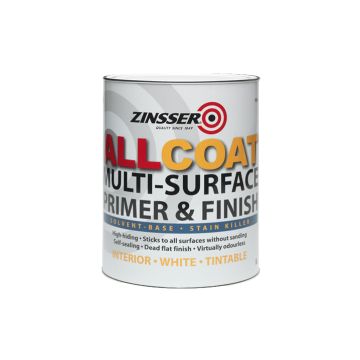 Zinsser AllCoat Solvent Based Multi Surface Primer and Finish