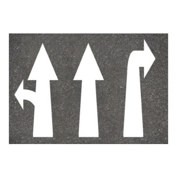 Centrecoat Thermoplastic Road Sign Road Arrows