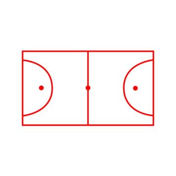 Centrecoat Thermoplastic Football 5 A Side Pitch Set