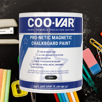 Coo-Var Pro-Netic Water Based Magnetic Chalkboard Paint