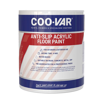 Coo-Var Anti Slip Acrylic Floor Paint