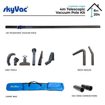 SKYVAC Internal Telescopic Pole Sets