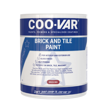 Coo-Var Oil Based Brick and Tile Paint