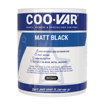Coo-Var Matt Black