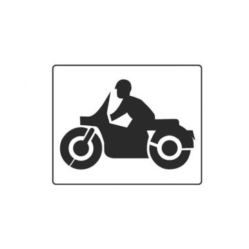 Centrecoat Industrial Road Stencil - Motorcycle Parking