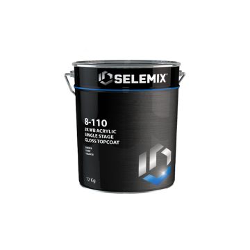 Selemix Aqua 2K Single Stage Topcoat 8-110 / 8-111