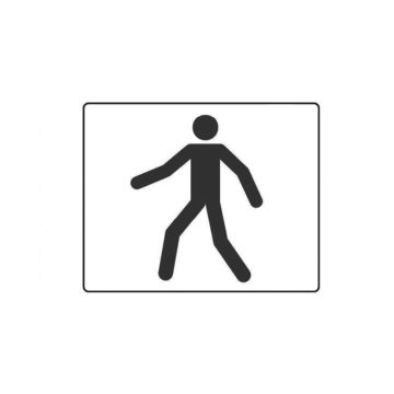 Centrecoat Industrial Road Stencil - Walking Man