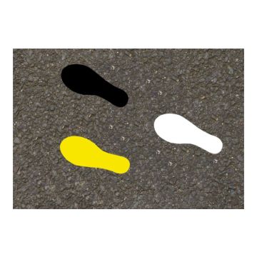Centrecoat Thermoplastic Shoed Foot Prints