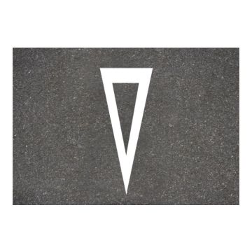 Centrecoat Thermoplastic Road Sign Give Way Triangles