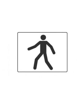 Centrecoat Industrial Road Stencil - Walking Man
