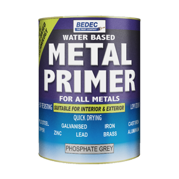 Bedec Waterbased Metal Primer For All Metals