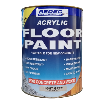 Bedec Acrylic Water Based Floor Paint