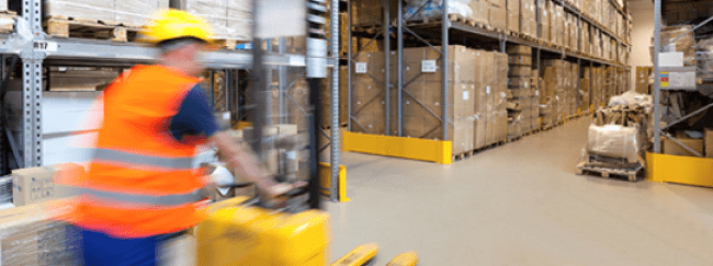 Worker in a Warehouse Worker in a Warehouse